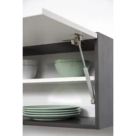 Respekta Küchenzeile 300 cm Weiß