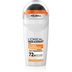 L’Oréal Paris Men Expert Hydra Energetic Antitranspirant-Deoroller gegen Schweiß- und Schweißgeruch 50 ml