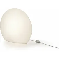Authentics Eggo Leuchtskulptur M, ohne Leuchtmittel, weiß