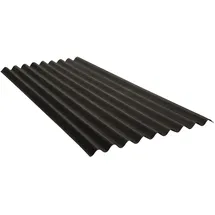 Onduline Bitumenwellplatte Base 200 x 85,5 cm 2,6 mm schwarz