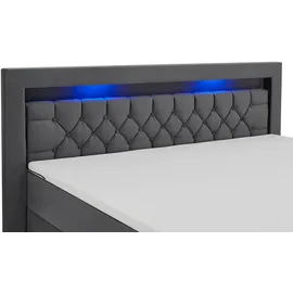 Juskys Leona 180 x 200 cm H4 Grau