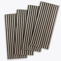 PROVISTON Akustik 3D Wandpaneele Eiche natur 4 St. 120