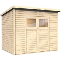 Alpholz Amrum 3 2,40 x 1,82 m natur