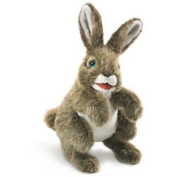 Folkmanis Handpuppen Handpuppe Folkmanis Handpuppe Hase 3164 (Packung)