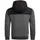 Alessandro Salvarini Hoodie Grau/Schwarz S