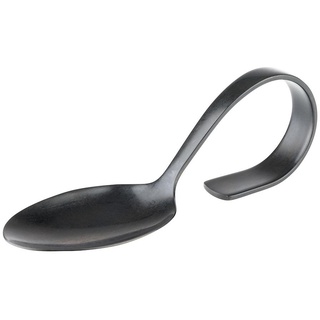 APS 693 Gourmetlöffel "CLASSIC", Länge 12 cm, 18/8 Edelstahl, Gunmetal-Look