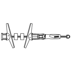 Adapter Korpuszwinge, schwenkbar KR-AS