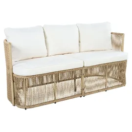 Okwish Gartenmöbel Set 5-tlg. Beige/Schwarz