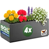 CASARIA Ethica 80 x 36 x 36 cm Anthrazit Komplettset