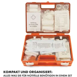Floordirekt Erste-Hilfe-Koffer Mittel nach DIN 13169 für mittelgroße Betriebe