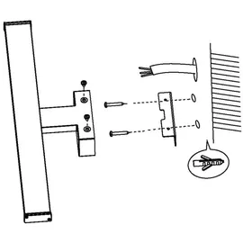 EGLO Pandella 1 13,5 W 1750 lm 4000 K Weiß/Chrom 120 cm