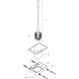 Hansgrohe WC-Bürstengarnitur Axor Universal 42835000 Chrom