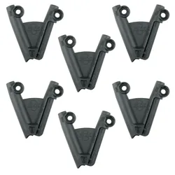 ESC V-Adapter Strebenaufnahme, 6er-Set  stabiler Adapter für Fahrradrahmen, einfache Montage, kompatibel mit verschiedenen Modellen, langlebiges Material