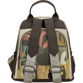 Anekke Muse Backpack Multicolor Olivgrün