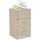 KADIMA DESIGN Nachtschrank FOGGIA 37,5 x 68 x 35 cm Beige