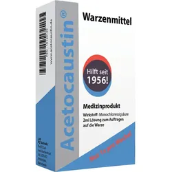 Acetocaustin Warzenmittel