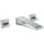 Grohe Allure Brilliant 3-Loch-Waschtischbatterie Supersteel