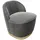 Playboy Stella Samt 67 x 70 x 71 cm grau