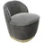 Samt 67 x 70 x 71 cm grau