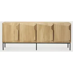 Ethnicraft Stairs Indoor Anrichte Eichenholz Lackiert - Schwarz