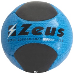 Zeus Beach Soccer Fußball Schwarz Blau-Größe:5