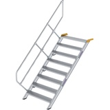 Günzburger Treppe 45° inkl. einen Handlauf, 1000mm Stufenbreite 8 Stufen