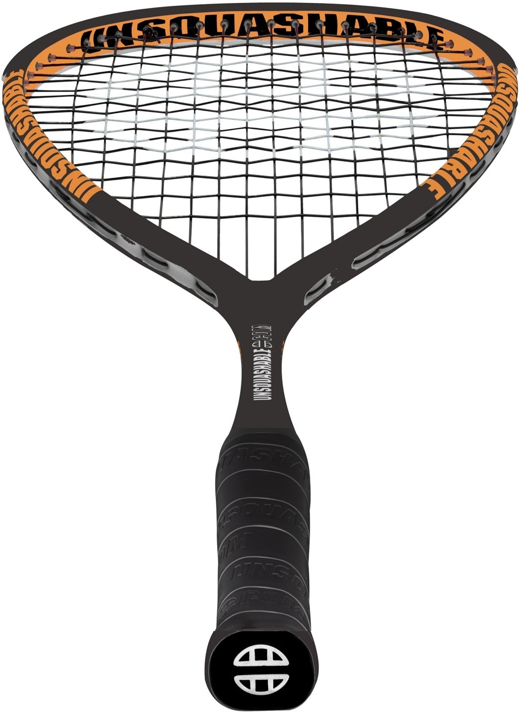 UNSQUASHABLE Squashschläger Inspire Y 4000 (135g/ausgewogen) 2024 schwarz/orange - besaitet -