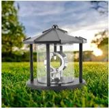 cwoqocw POHOVE Solar-Leuchtturm, LED-rotierender Leuchtturm, 360 Grad Drehbare Solarlampe, LED-drehende Solar-Gartenleuchten, wasserdichte Beacon-Lampe, Outdoor-Ornament-Dekoration für Garten, Terrasse