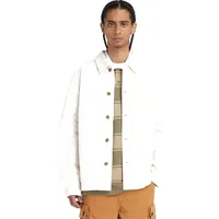 Timberland Kempshire Washed Canvas Chore Jacke - Vintage White