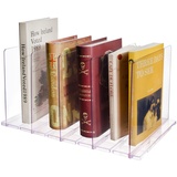 BOFUNX Regaltrenner Verstellbar Regalteiler 5 Stücke Trennwand Regal Ohne Bohren Regalsystem für Kleiderschrank Bücherregal Küchenschrank Aufbewahrung und Organisation