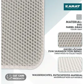Karat Katzenstreumatte Charly 61 x 38 cm grau