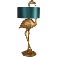 Palazzo Bodenleuchte Flamingo Gold 142cm Stehlampe Vogelfigur Stehlampe Skulptur
