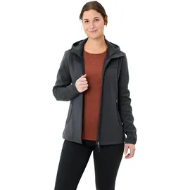 Vaude Damen Idris Fleece Hoodie Jacke (Größe XS, schwarz)