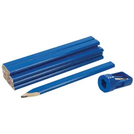 Silverline Bleistift Zimmermannsbleistifte mit Anspitzer, 13er-Pckg. 175 mm