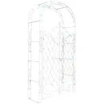 deluke Rosenbogen Minden 120 x 40 x 220 cm Weiß