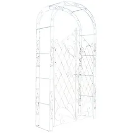 deluke Rosenbogen Minden 120 x 40 x 220 cm Weiß