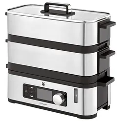 WMF Dampfgarer Vitalis E Wasserdepot mit 1,1 Liter Inhalt 900 Watt Cromargan mat...