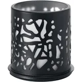 DUNI GMBH Kerzenhalter 75 x 75 mm Metall Schwarz