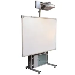 Wagen fur interaktives Multimedia-Whiteboard h12546