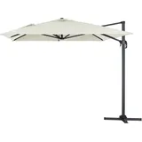Habitat Et Jardin - Ampelschirm aus Alu 'Sun 4', 3 x 4 m - Ecru