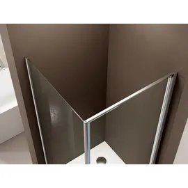 Bernstein Duschkabine Eckdusche Nano 6mm Echtglas Ex416s 100x100x195cm