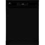 CONTINENTAL EDISON freistehender Geschirrspüler - 15 Maßgedecke - Breite 59,8 cm - - Induktionsmotor - 39 dB - Schwarz - Schwarz