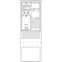 ABN Zähleranschlusssäule 1 eHZ, 5pol Sperrb, Haupts, 3p, IP54