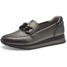 Jana Damen Slip On Sneaker Vegan Silber 37