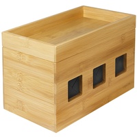 Logilink Kabelbox 25,5 x 16,5 x 14 cm 1-tlg. braun