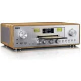 Imperial DABMAN 280CD Tischradio DAB+, UKW DAB+, CD, Bluetooth®, USB Silber
