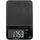 TFA Dostmann Digitale Küchenwaage Cookie, 50.2009, bis 5kg, Tara-Funktion, großes Display, beleuchtetes LCD-Display, flach & kompakt, modern, schwarz