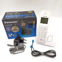 Panasonic KX-TGC250 DECT-Telefon Anrufer-Identifikation Weiß.