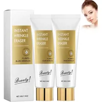 Instant Wrinkle Eraser Anti-Falten Gesichtscreme, Natürliches Serum zur sofortigen Faltenentfernung, straffende Lotion, Hyaluronsäure-Serum zur Hautstraffung für alle Hauttypen (100g)