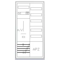 ABN S27ZA610 Zählerschrank 3Pkt 1Z1V1APZ